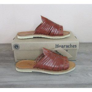 Huaraches by BearPaw Women's Rosa Slip On Slide Sandals - Saddle 2658W